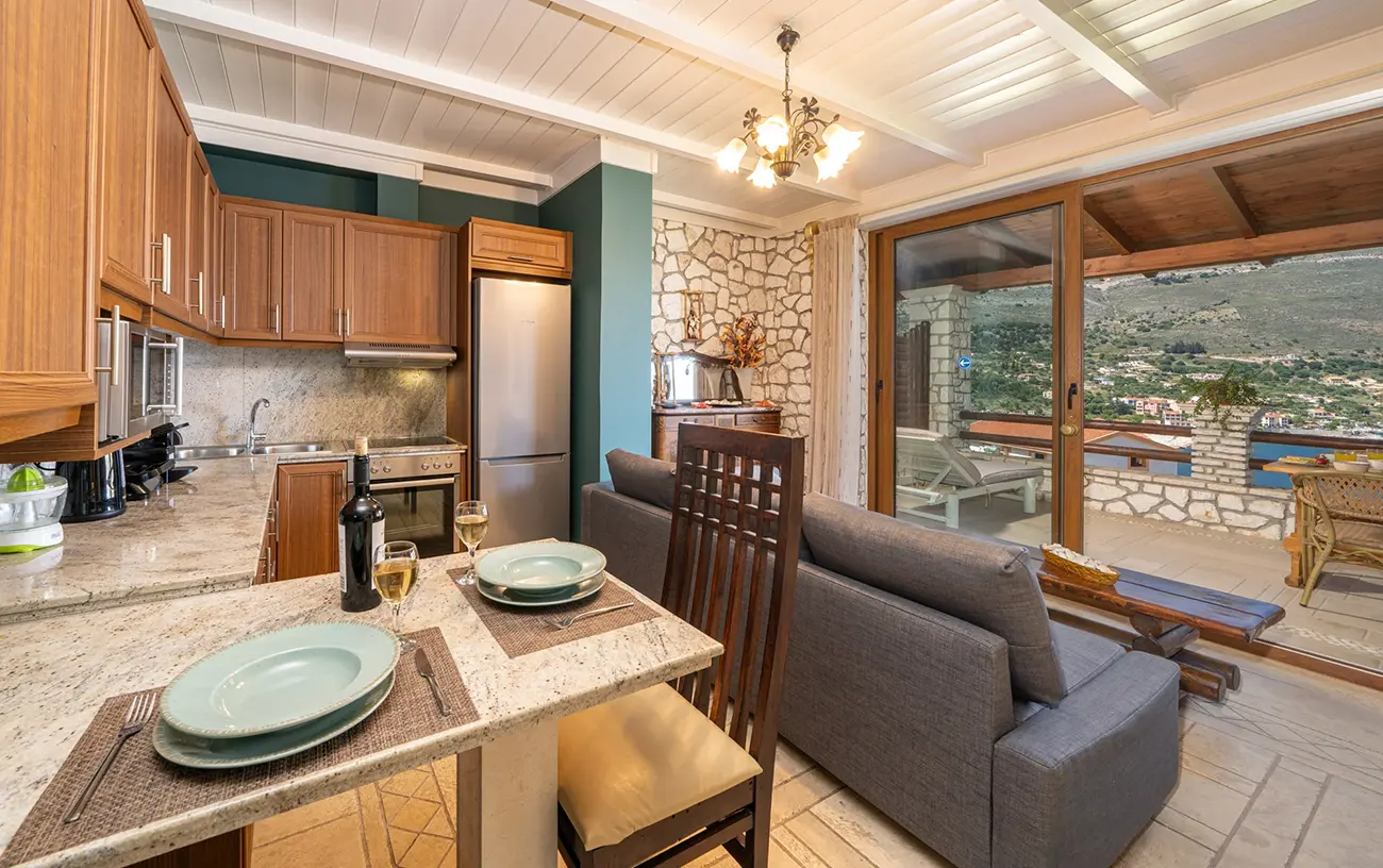 Family-friendly two bedroom accommodation Kefalonia